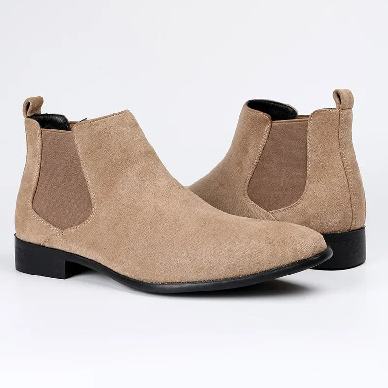 David | Men's Pull-on Ankle Chelsea Boots