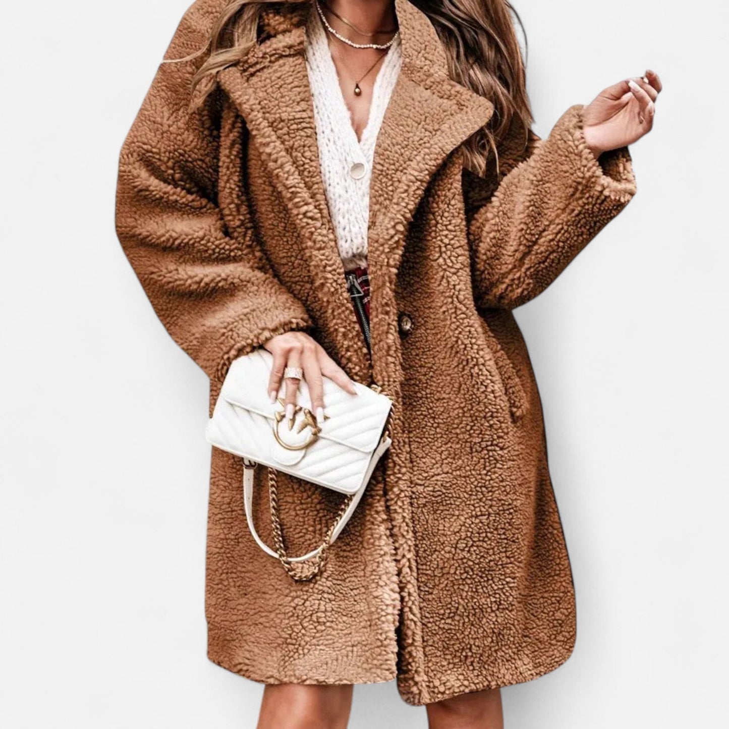 Old Monarchy | Women’s Heritage Textured Sherpa Coat